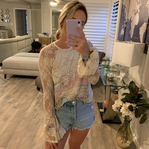 LF Vintage Crochet Top